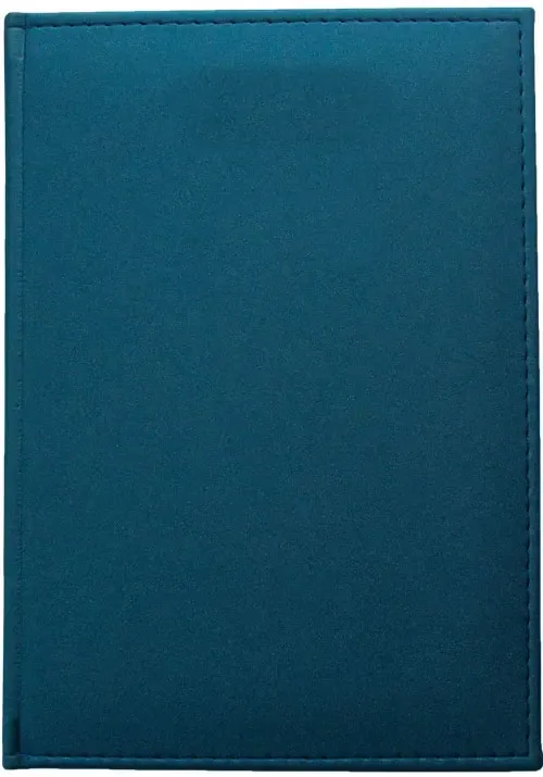 Kalendarz książkowy B5 dzienny velour niebieski